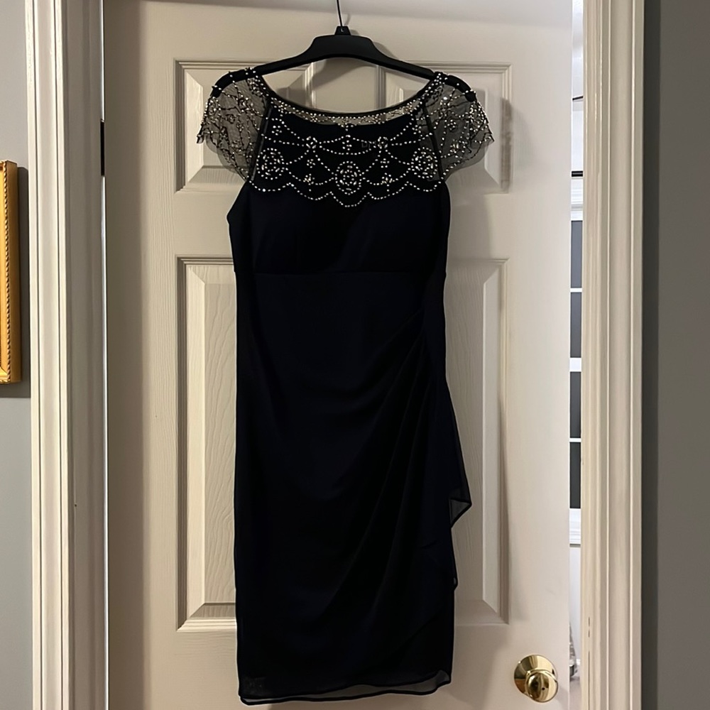 Beautiful navy blue cocktail dress